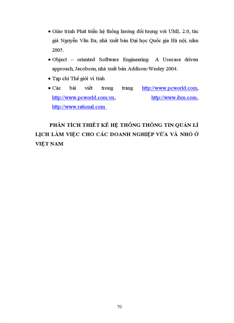 image for page phân tích thiết kế hệ thống thông tin quản lí lịch làm việc cho các doanh nghiệp vừa và nhỏ ở việt nam