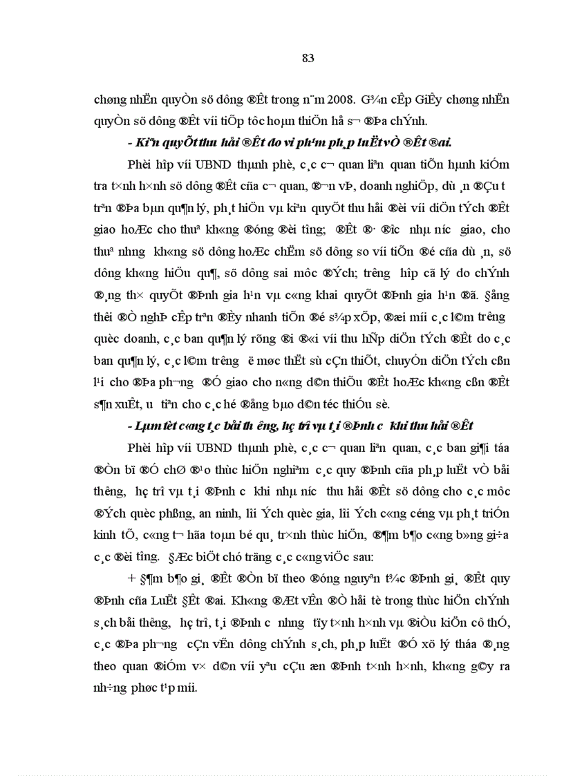 image for page Thực thi quyền sử dụng đất ở huyện Hũa Vang