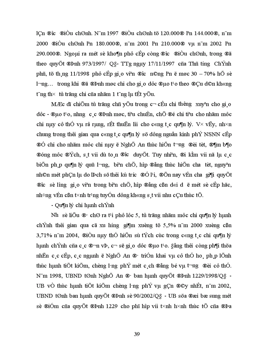 image for page Một số kiến nghị nhằm hoàn thiện công tác quản lý chi NSNN cho sự nghiệp giáo dục đào tạo trên địa bàn tỉnh Nghệ An