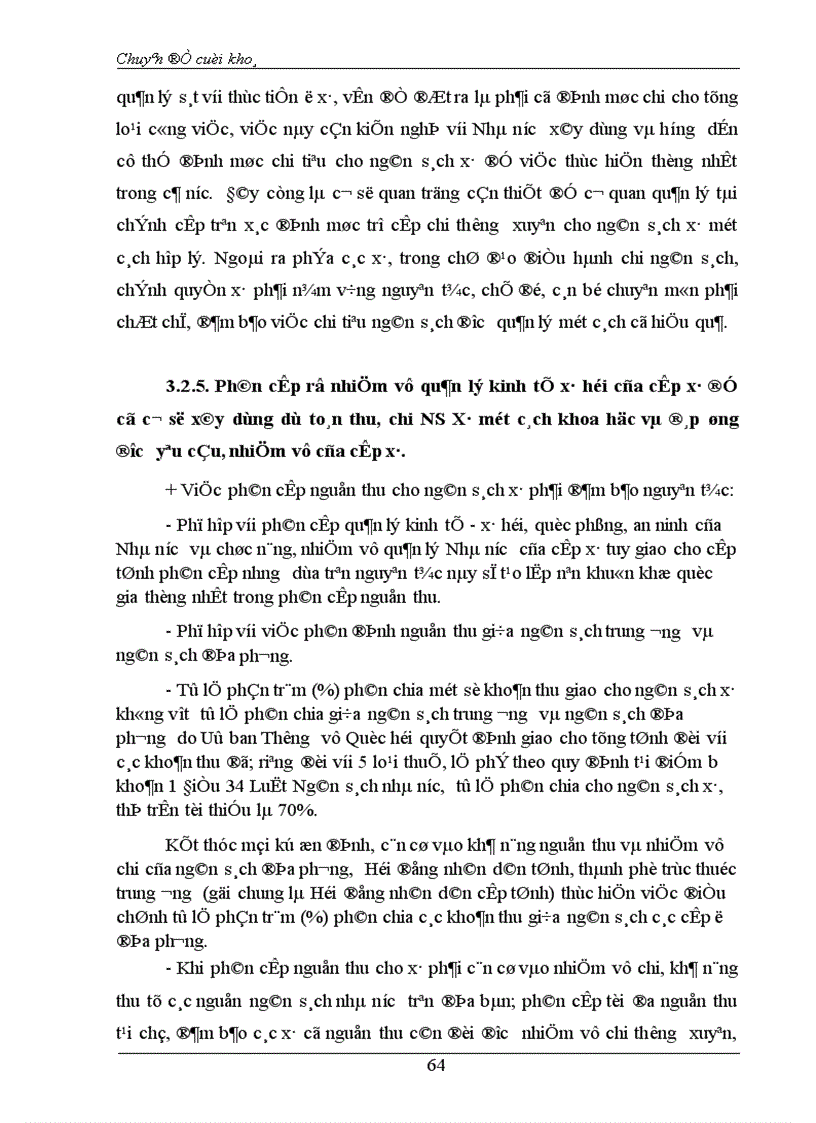 image for page Thực trạng và giải pháp về công tác quản lý NS Xã trên địa bàn tỉnh Hà Nam trong giai đoạn hiện nay