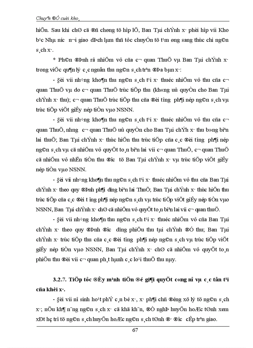 image for page Thực trạng và giải pháp về công tác quản lý NS Xã trên địa bàn tỉnh Hà Nam trong giai đoạn hiện nay