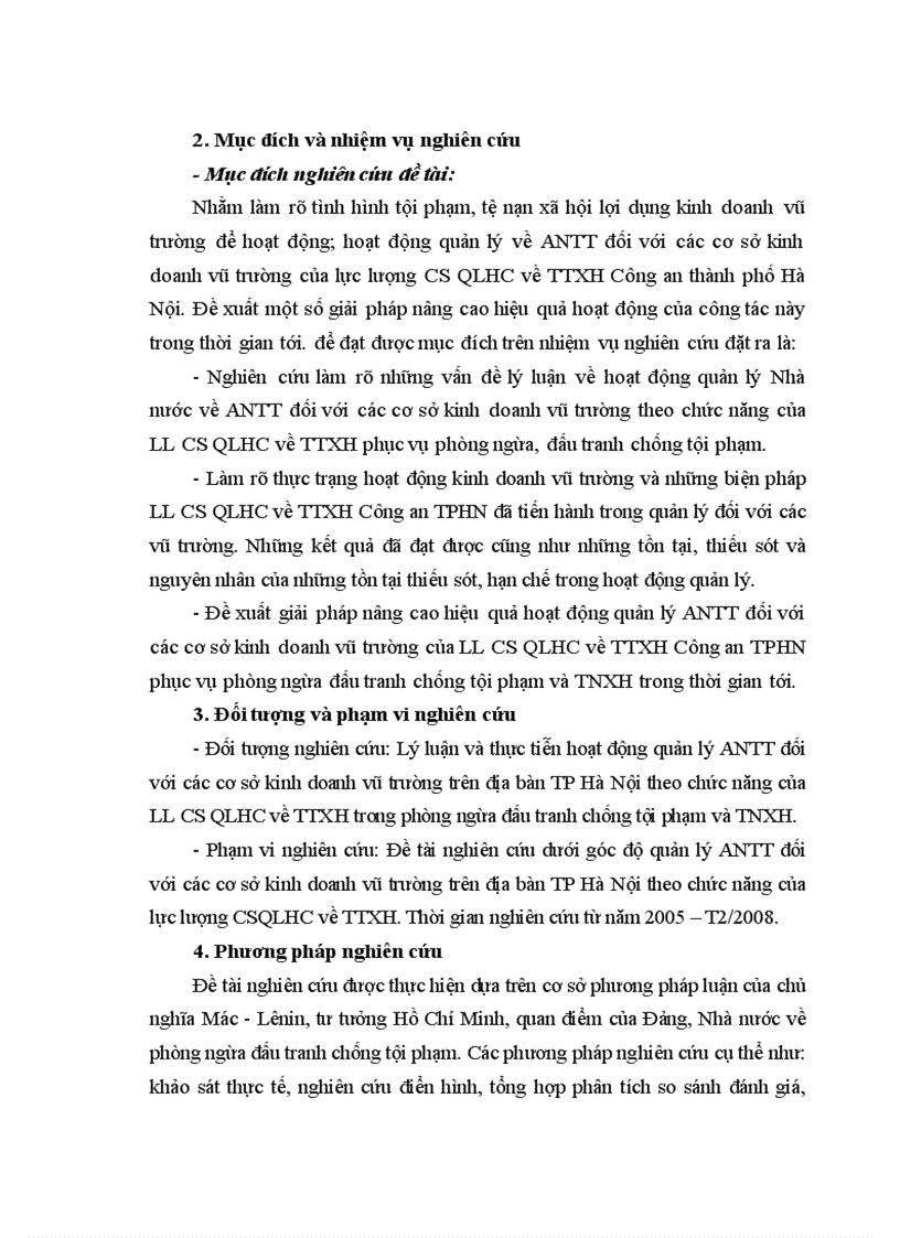 image for page Quản lý ANTT đối với các cơ sở kinh doanh vũ trường trên địa bàn thành phố Hà Nội theo chức năng của lực lượng CSQLHC về TTXH phục vụ phòng ngừa đấu tranh chống tội phạm và tệ nạn xã hội 1