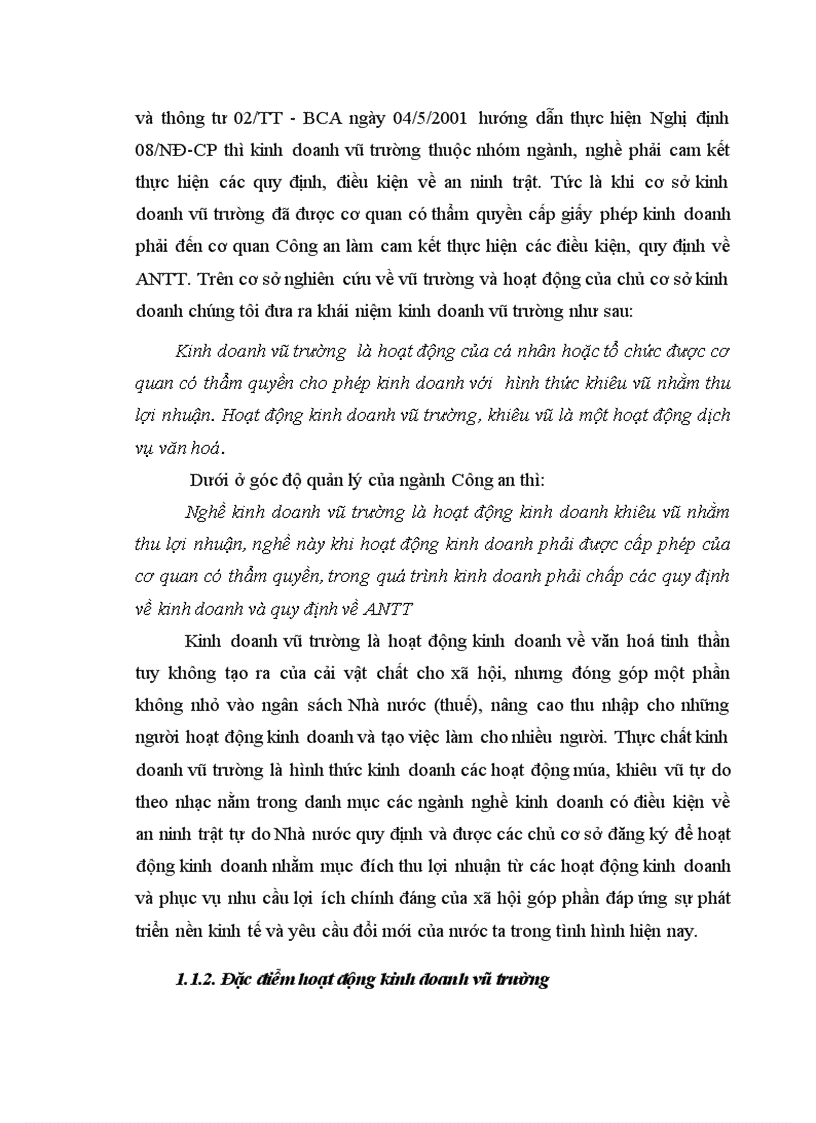 image for page Quản lý ANTT đối với các cơ sở kinh doanh vũ trường trên địa bàn thành phố Hà Nội theo chức năng của lực lượng CSQLHC về TTXH phục vụ phòng ngừa đấu tranh chống tội phạm và tệ nạn xã hội 1