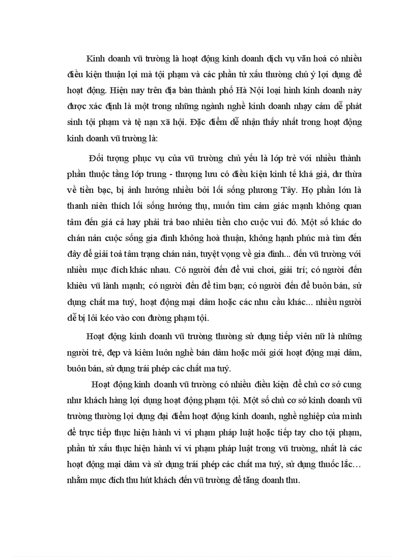 image for page Quản lý ANTT đối với các cơ sở kinh doanh vũ trường trên địa bàn thành phố Hà Nội theo chức năng của lực lượng CSQLHC về TTXH phục vụ phòng ngừa đấu tranh chống tội phạm và tệ nạn xã hội 1