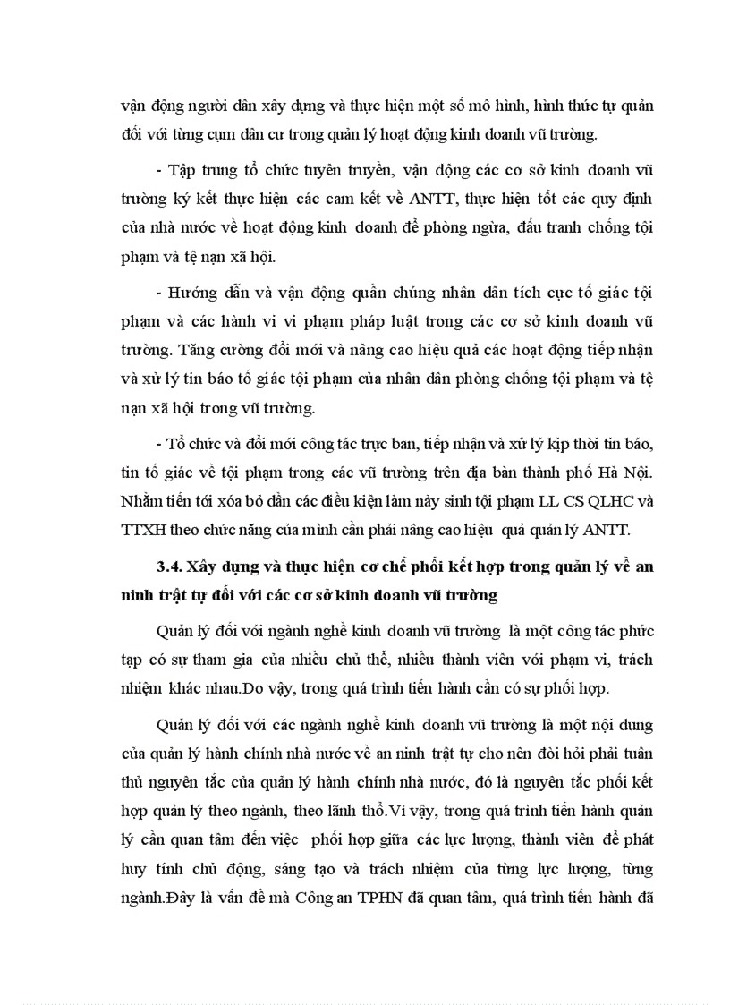 image for page Quản lý ANTT đối với các cơ sở kinh doanh vũ trường trên địa bàn thành phố Hà Nội theo chức năng của lực lượng CSQLHC về TTXH phục vụ phòng ngừa đấu tranh chống tội phạm và tệ nạn xã hội 1