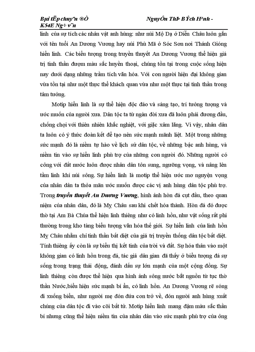 image for page những motip trong truyền thuyết An Dương Vương