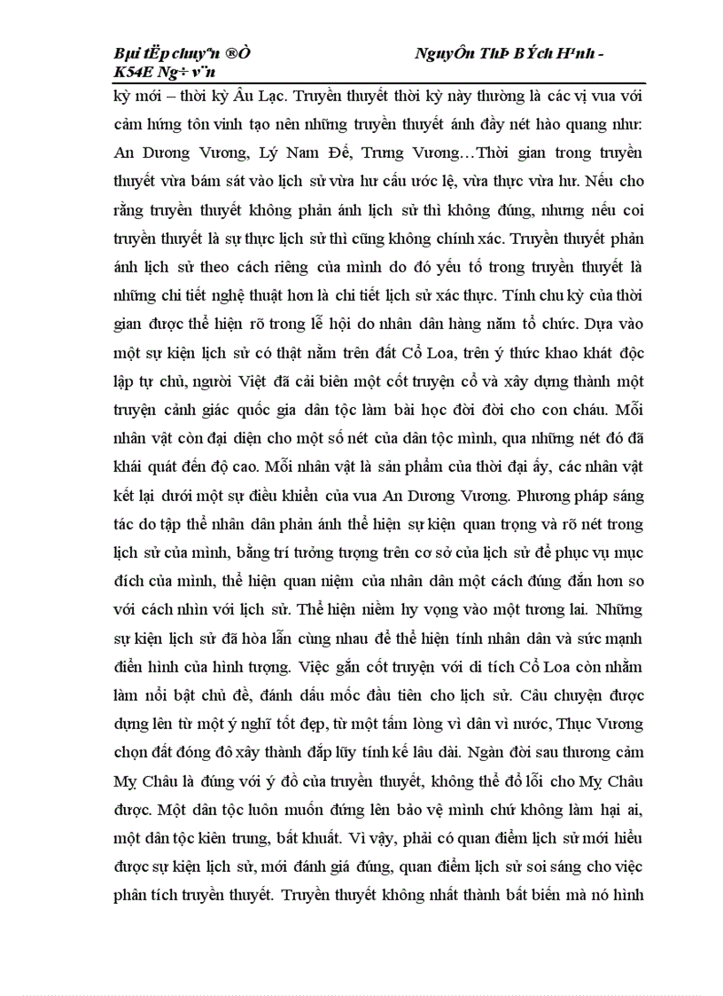 image for page những motip trong truyền thuyết An Dương Vương