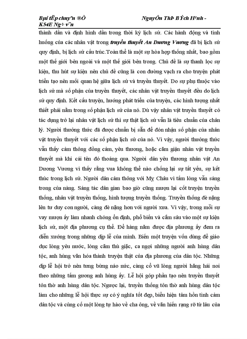 image for page những motip trong truyền thuyết An Dương Vương