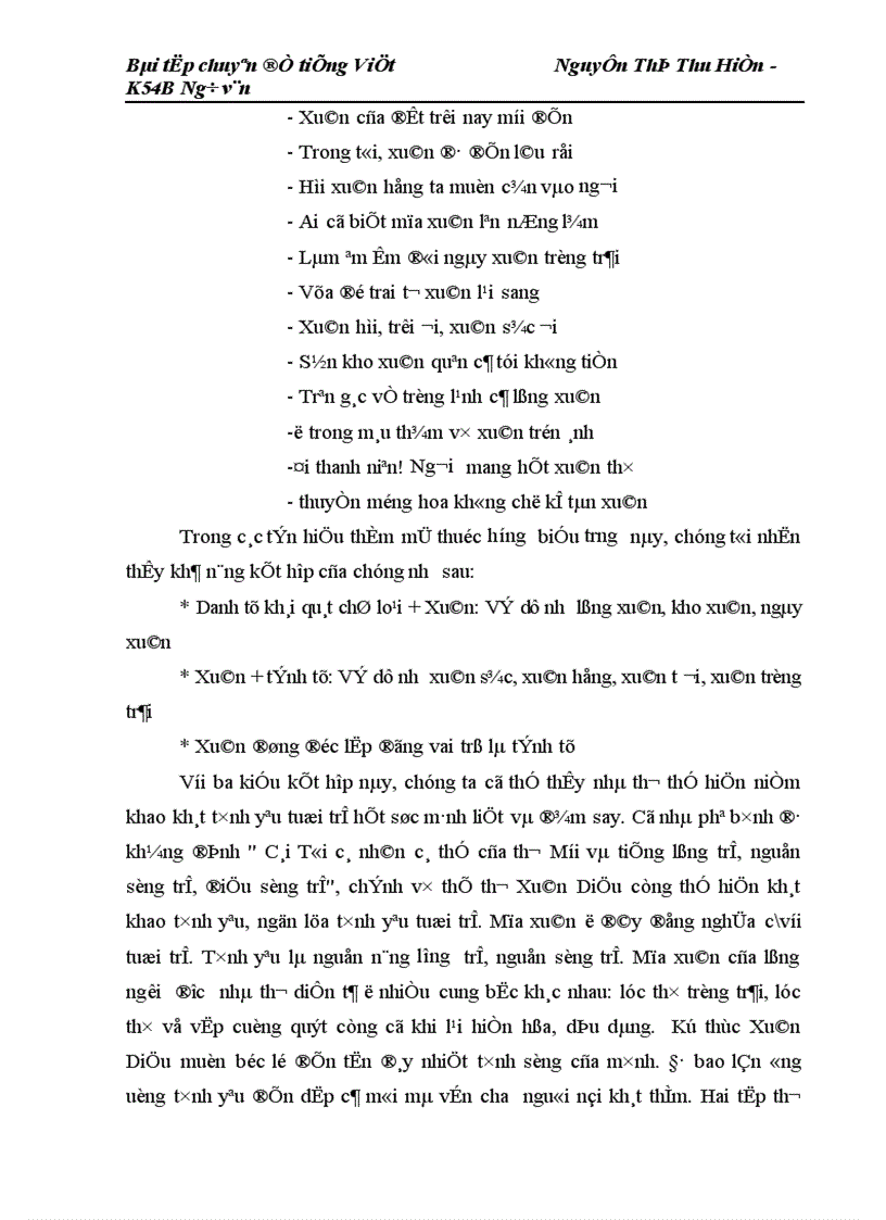 image for page Tín hiệu thẩm mĩ Xuân trong hai tập thơ thơ và gửi hương cho gió của xuân diệu 1