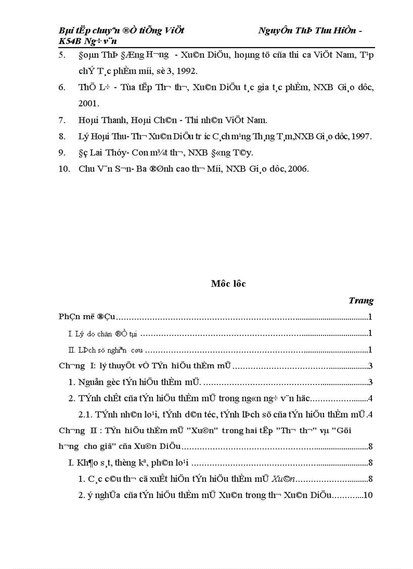 image for page Tín hiệu thẩm mĩ Xuân trong hai tập thơ thơ và gửi hương cho gió của xuân diệu 1