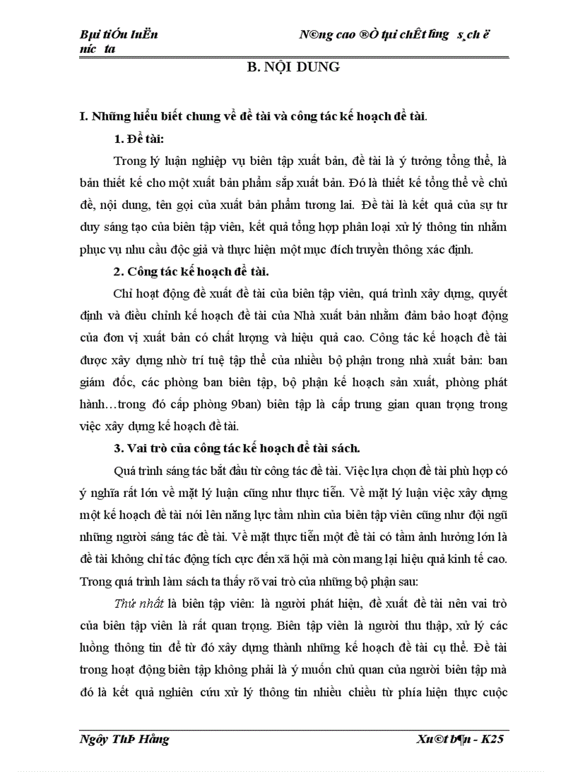 image for page Trong lý luận nghiệp vụ biên tập xuất bản đề tài là ý tưởng tổng thể là bản thiết kế cho một xuất bản phẩm sắp xuất bản