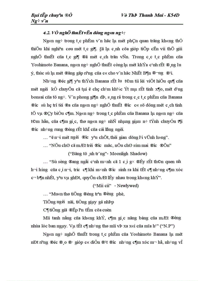 image for page Nghiên cứu tác giả Yoshimoto Banana