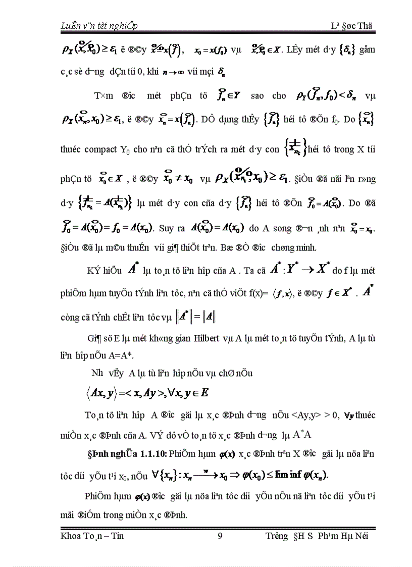 image for page Phương Pháp Hiệu Chỉnh Giải Bài Toán Đặt Không Chỉnh