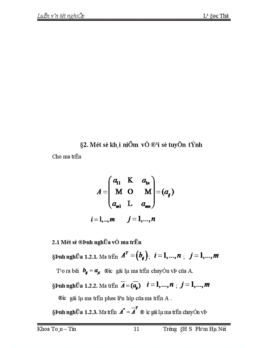 image for page Phương Pháp Hiệu Chỉnh Giải Bài Toán Đặt Không Chỉnh