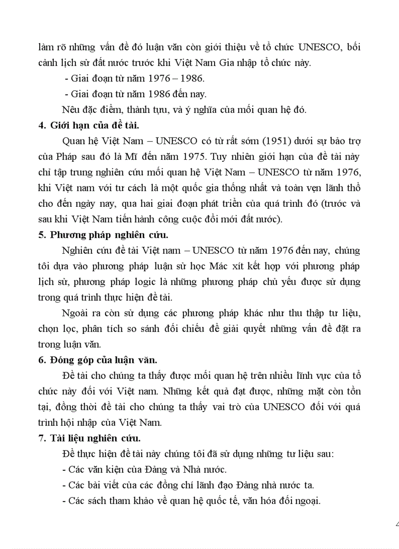 image for page Mối quan hệ Việt Nam UNESCO từ năm 1976 đến nay
