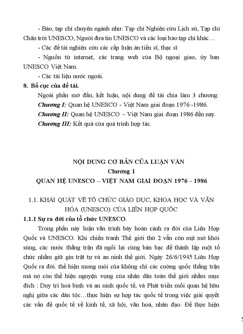 image for page Mối quan hệ Việt Nam UNESCO từ năm 1976 đến nay