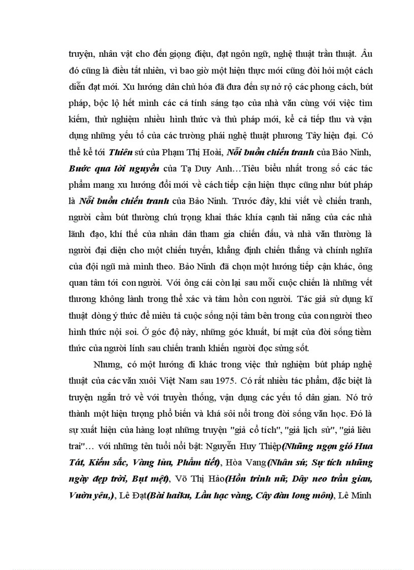 image for page Vài nét về nghệ thuật của xu hướng cố sự tân biên trong truyện ngắn Việt Nam sau 1975