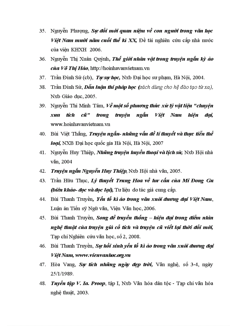 image for page Vài nét về nghệ thuật của xu hướng cố sự tân biên trong truyện ngắn Việt Nam sau 1975