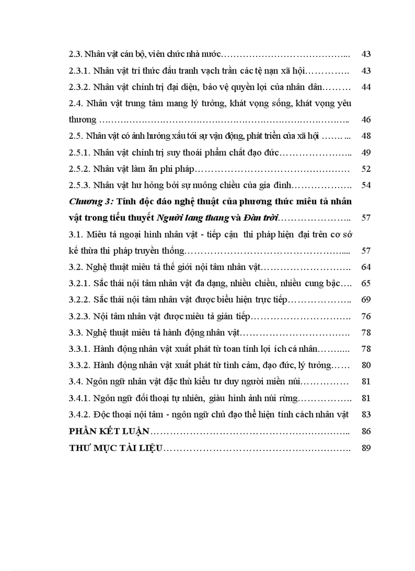 image for page Thi pháp nhân vật tiểu thuyết trong Người lang thang và Đàn trời của Cao Duy Sơn