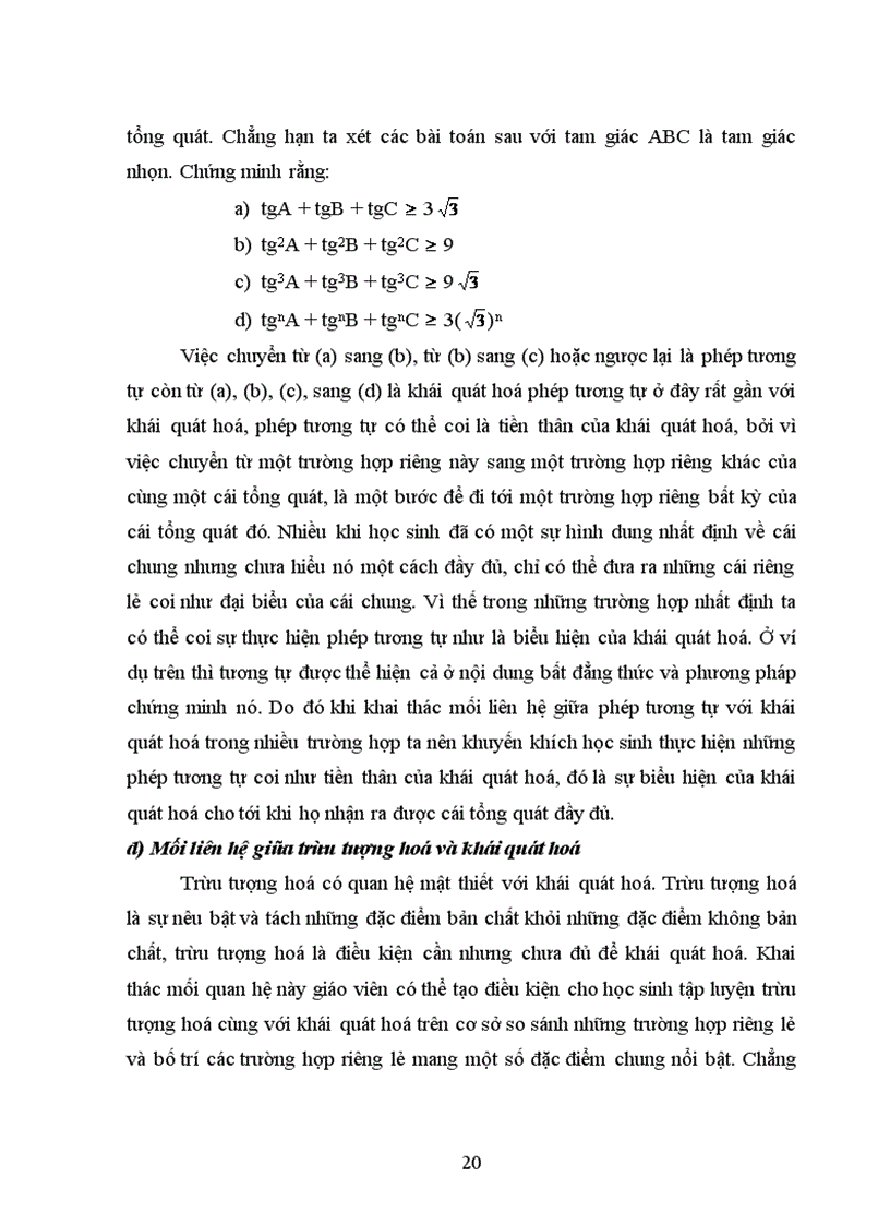 image for page Rèn luyện các hoạt động trí tuệ chung cho học sinh thông qua dạy học các bài toán về bất đẳng thức