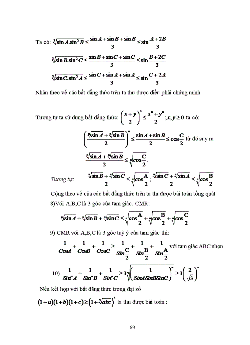 image for page Rèn luyện các hoạt động trí tuệ chung cho học sinh thông qua dạy học các bài toán về bất đẳng thức