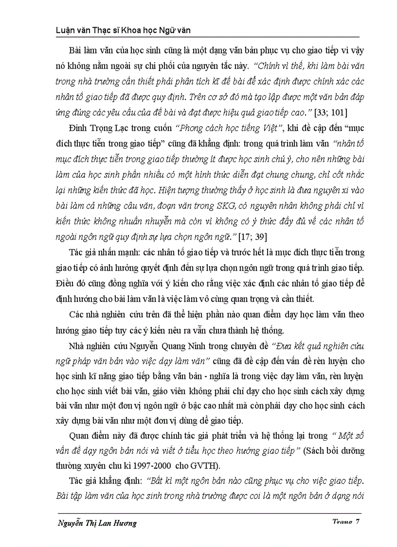 image for page Dạy học làm văn nghị luận cho học sinh lớp 9 THCS theo hướng giao tiếp