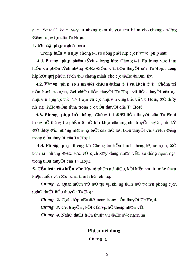 image for page Nghệ thuật trần thuật và đặc sắc ngôn ngữ trong tiểu thuyết Tô Hoài