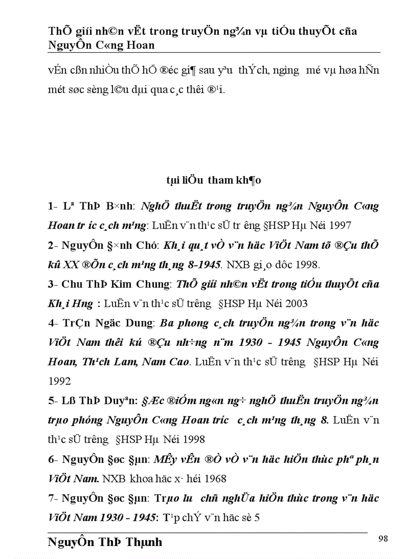 image for page Nghệ thuật xây dựng nhân vật trong truyện ngắn và tiểu thuyết của Nguyễn Công Hoan