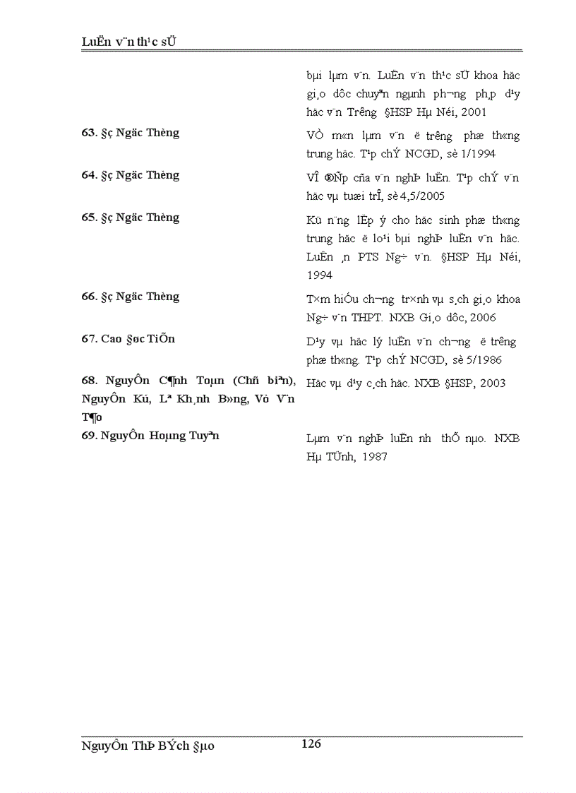 image for page Những biện pháp phát triển năng lực vận dụng kiến thức văn học của học sinh vào làm văn nghị luận văn học ở trường THPT