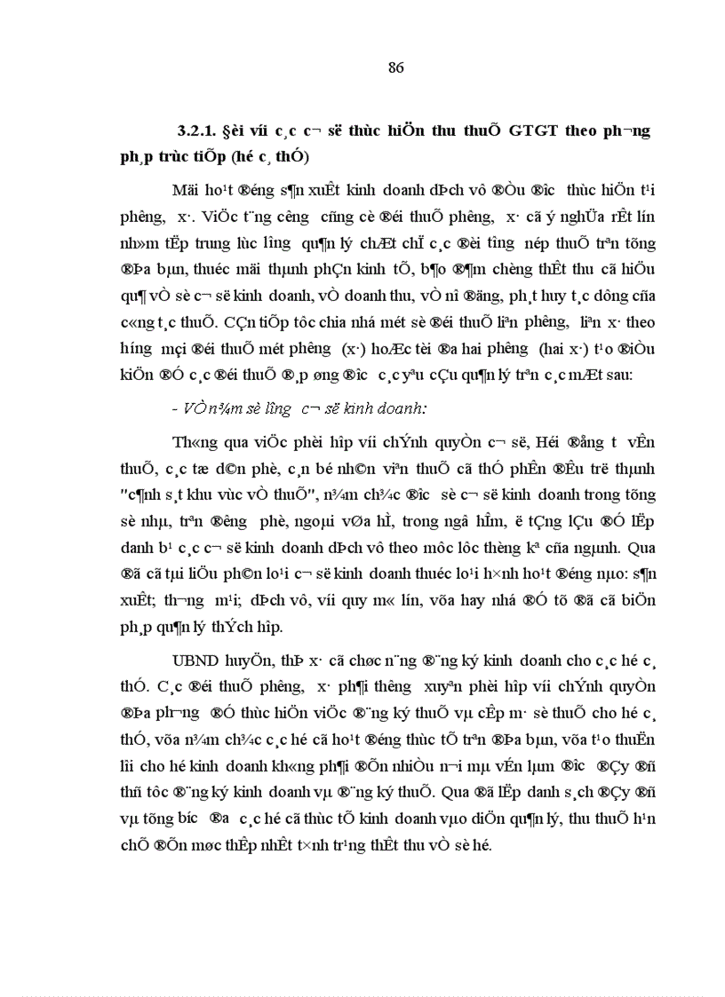 image for page Quản lý thu thuế ngoài quốc doanh trên địa bàn tỉnh Quảng Ngãi Thực trạng và giải pháp Biện pháp quản lý thu thuế đối với cơ sở kinh doanh NQD năm 2000 và 6 tháng đầu năm 2001 Quảng Ngãi