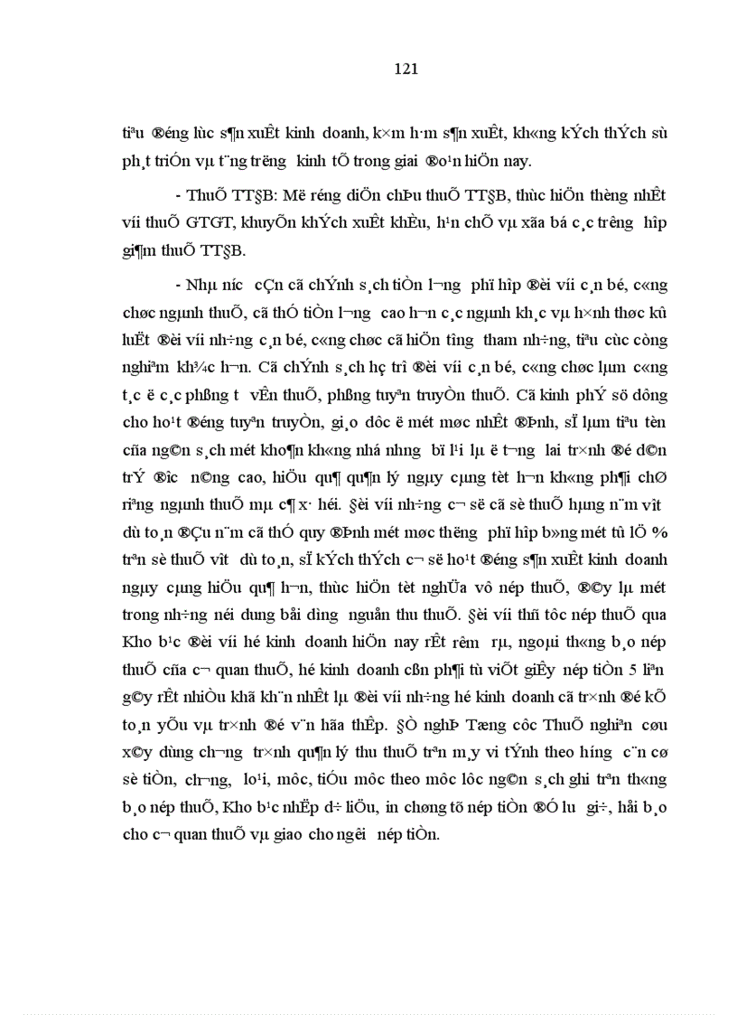 image for page Quản lý thu thuế ngoài quốc doanh trên địa bàn tỉnh Quảng Ngãi Thực trạng và giải pháp Biện pháp quản lý thu thuế đối với cơ sở kinh doanh NQD năm 2000 và 6 tháng đầu năm 2001 Quảng Ngãi