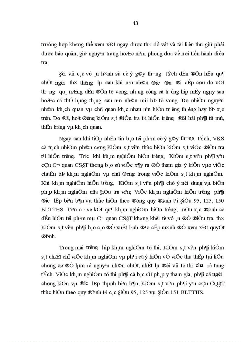 image for page Hoạt động của Viện kiểm sát nhân dân trong giai đoạn điều tra các vụ án cố ý gây thương tích trên địa bàn tỉnh Hà Tây