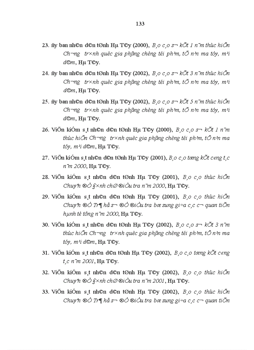 image for page Hoạt động của Viện kiểm sát nhân dân trong giai đoạn điều tra các vụ án cố ý gây thương tích trên địa bàn tỉnh Hà Tây