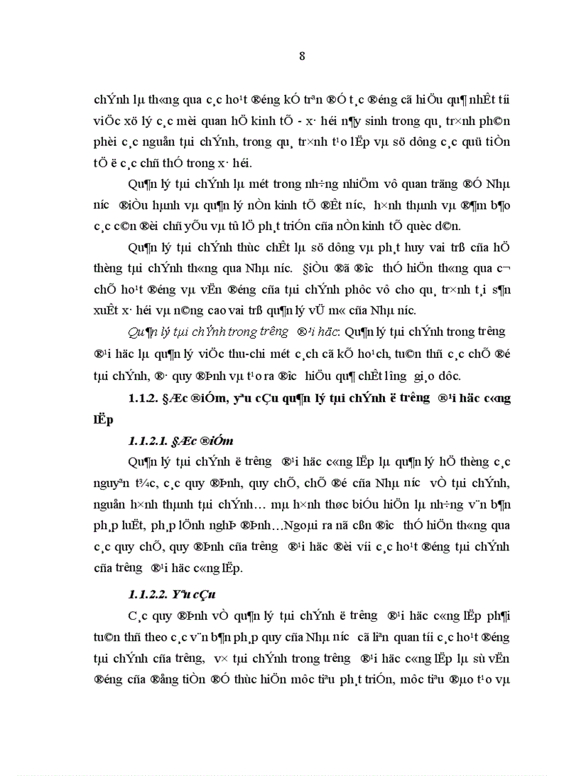 image for page Quản lý tài chính ở Đại học Đà Nẵng Thực trạng và giải pháp hoàn thiện