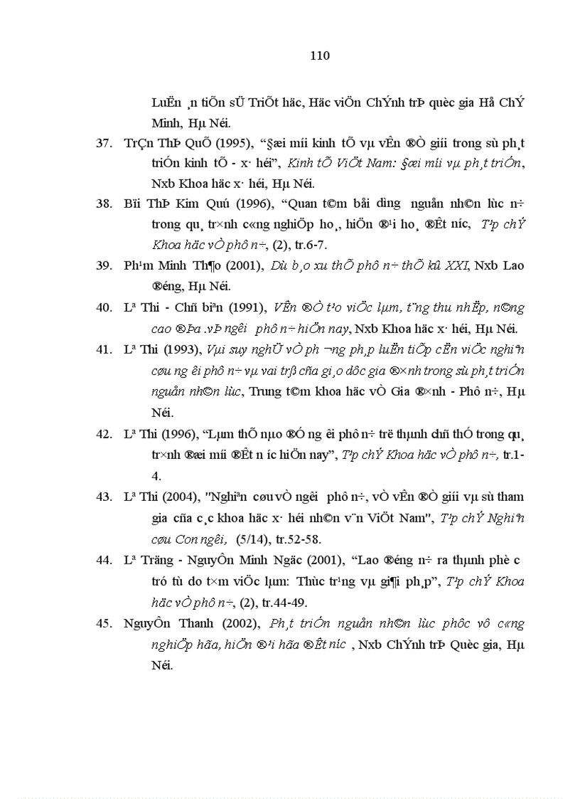 image for page Phát huy nguồn nhân lực nữ trong quá trình phát triển kinh tế xã hội ở Hà Nội hiện nay
