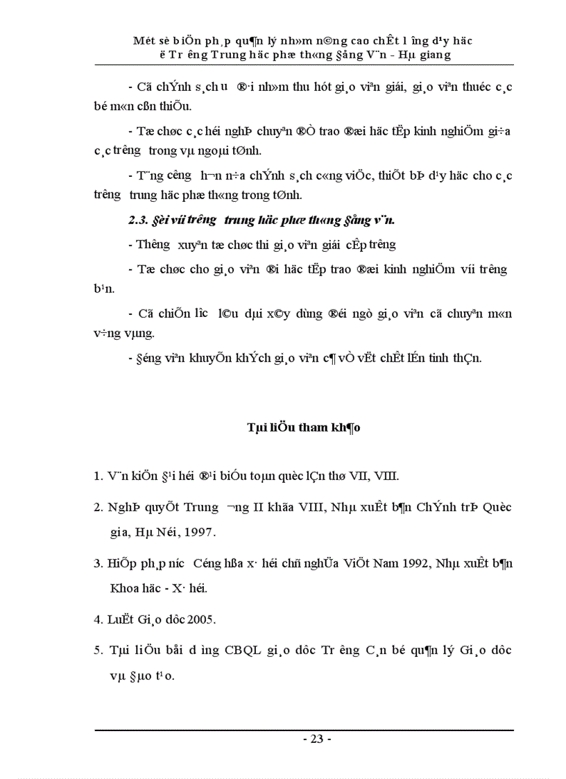 image for page Một số biện pháp quản lý nhằm nâng cao chất lượng dạy học ở trường trung học phổ thông Đồng Văn Hà giang 1