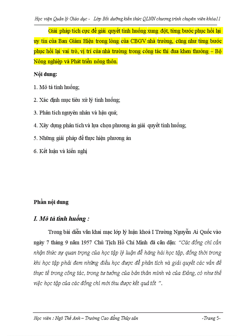 image for page Giải quyết xung đột trong Hội nghị thi đua bằng tâm lý học quản lý 1