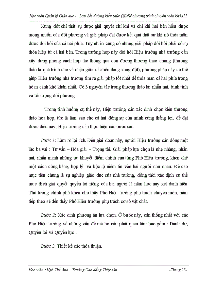 image for page Giải quyết xung đột trong Hội nghị thi đua bằng tâm lý học quản lý 1