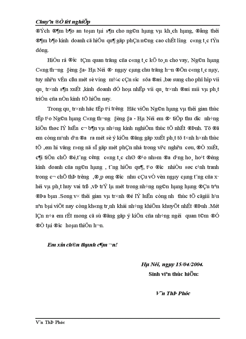 image for page Một số giải pháp nhằm hoàn thiện nghiệp vụ kế toán cho vay tại chi nhánh Ngân hàng Công thương Đống Đa Hà Nội 1