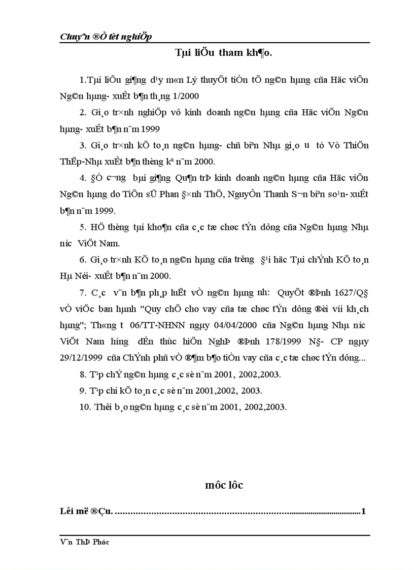 image for page Một số giải pháp nhằm hoàn thiện nghiệp vụ kế toán cho vay tại chi nhánh Ngân hàng Công thương Đống Đa Hà Nội 1
