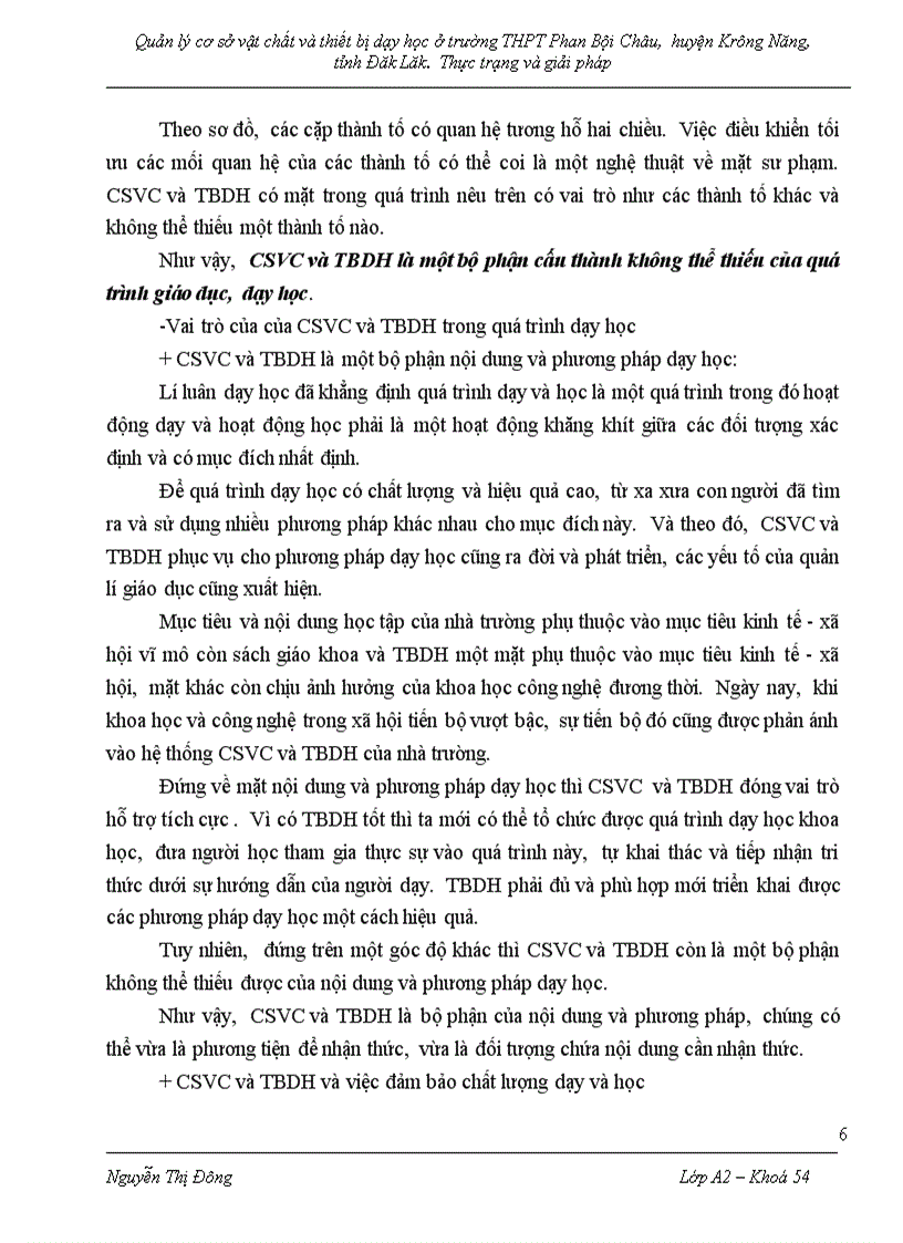 image for page Quản lý cơ sở vật chất và thiết bị dạy học ở trường THPT Phan Bội Châu huyện Krông Năng tỉnh Đăk Lăk Thực trạng và giải pháp 1