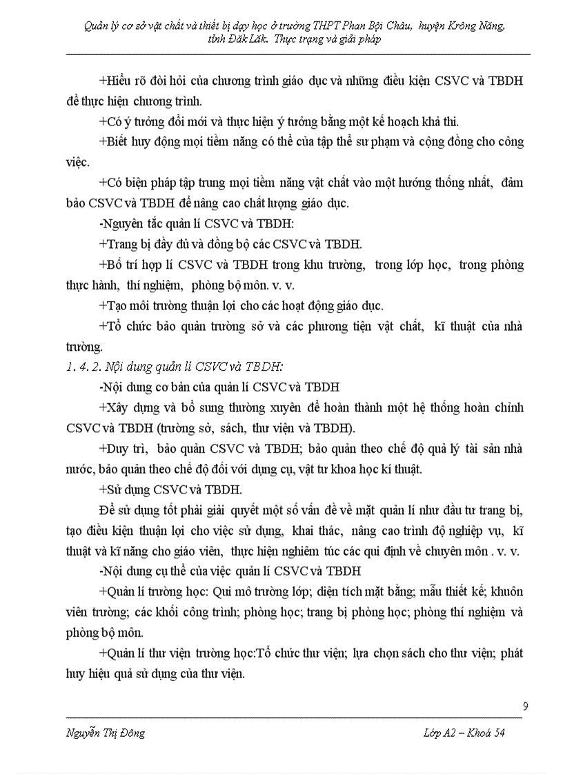 image for page Quản lý cơ sở vật chất và thiết bị dạy học ở trường THPT Phan Bội Châu huyện Krông Năng tỉnh Đăk Lăk Thực trạng và giải pháp 1