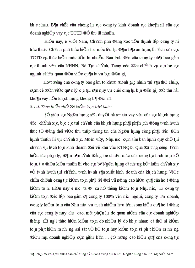 image for page Giải pháp nhằm nâng cao chất lượng tín dụng trung dài hạn tại Ngân hàng Ngoại thương Việt Nam 1
