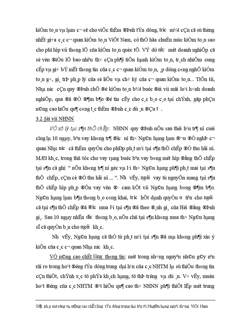 image for page Giải pháp nhằm nâng cao chất lượng tín dụng trung dài hạn tại Ngân hàng Ngoại thương Việt Nam 1