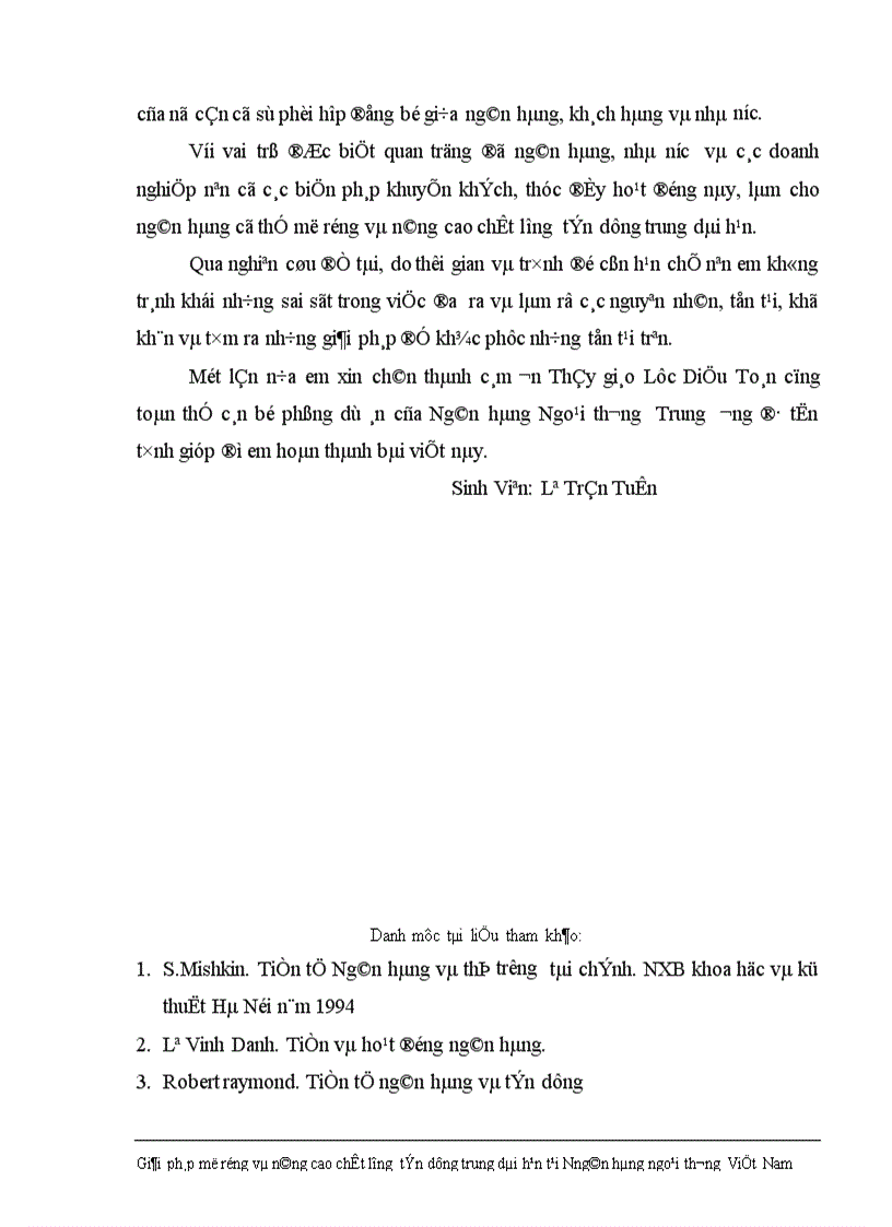image for page Giải pháp nhằm nâng cao chất lượng tín dụng trung dài hạn tại Ngân hàng Ngoại thương Việt Nam 1