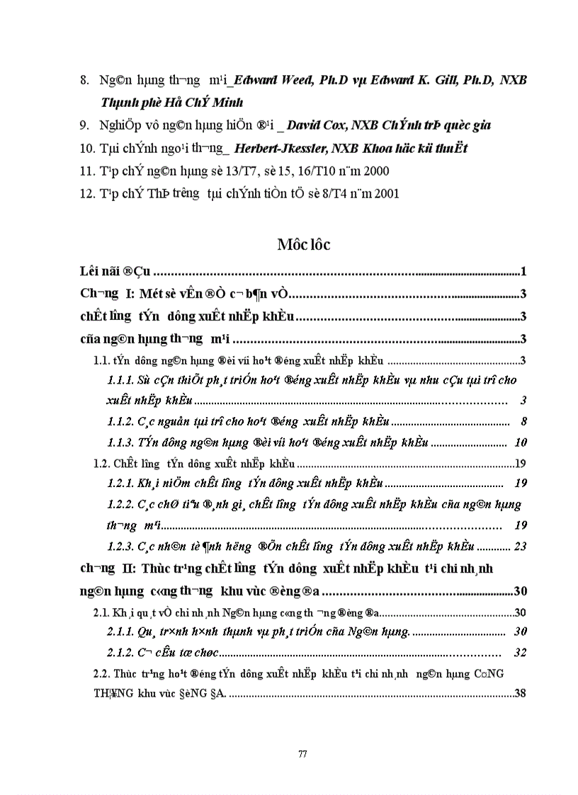 image for page Một số giải pháp nhằm nâng cao chất lượng tín dụng xuất nhập khẩu tại Chi nhánh Ngân hàng Công thương khu vực Đống Đa 1