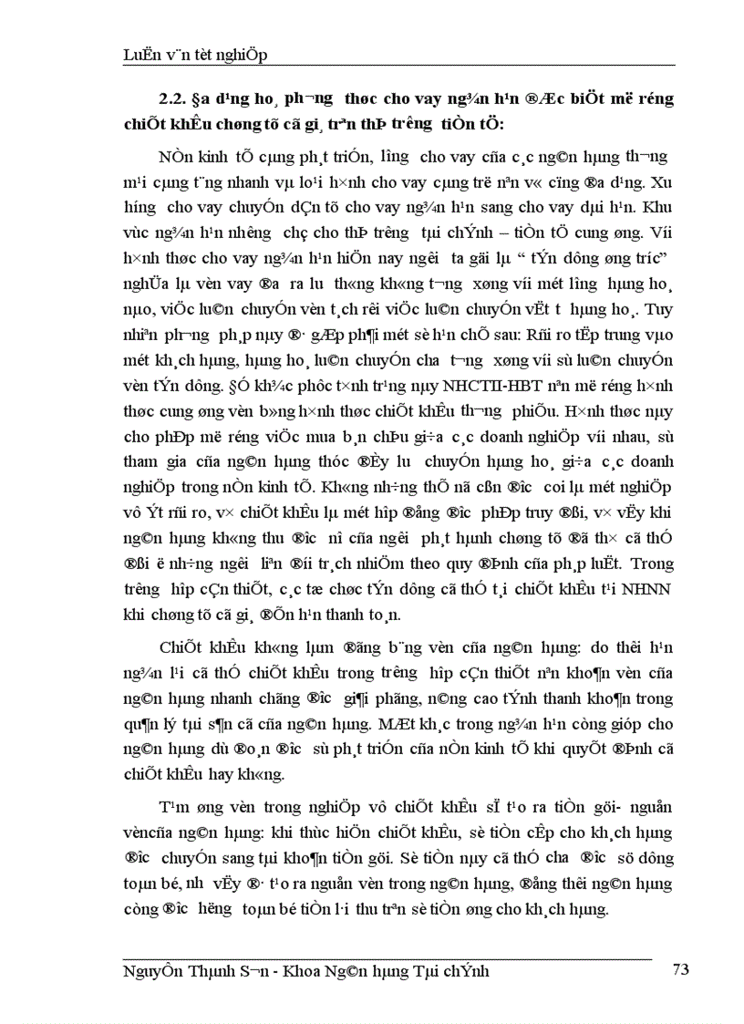 image for page Giải pháp nâng cao chất lượng tín dụng ngắn hạn tại chi nhánh NHCTII HBT 1