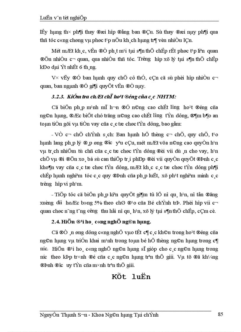 image for page Giải pháp nâng cao chất lượng tín dụng ngắn hạn tại chi nhánh NHCTII HBT 1