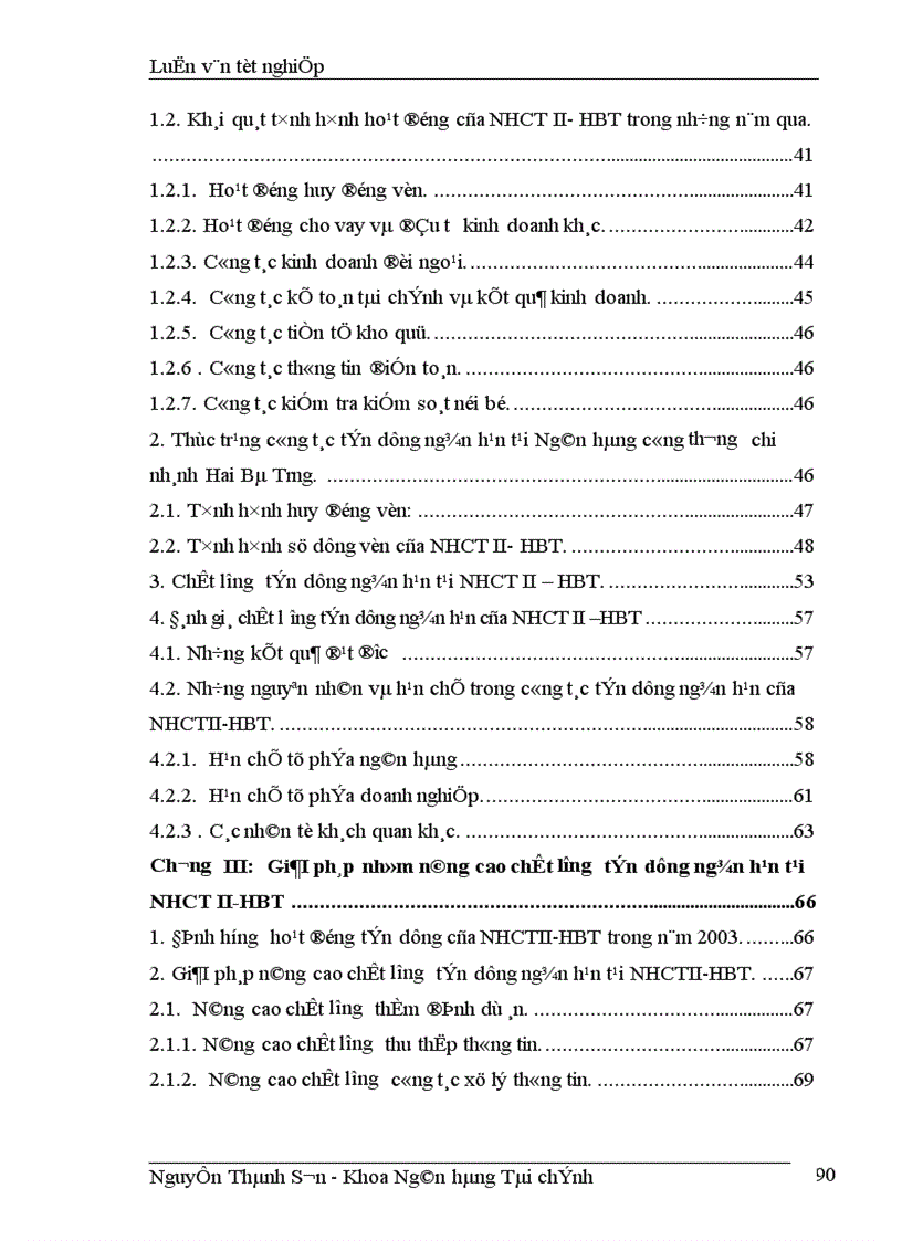 image for page Giải pháp nâng cao chất lượng tín dụng ngắn hạn tại chi nhánh NHCTII HBT 1