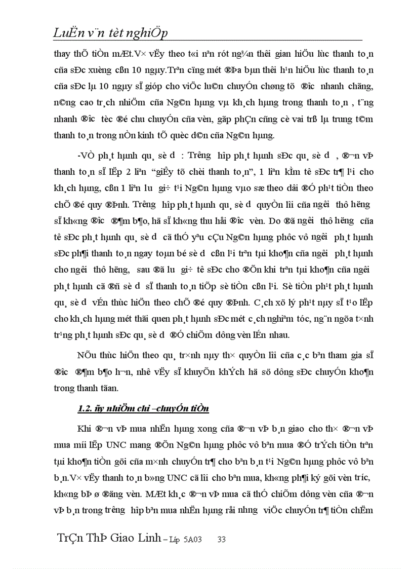 image for page Một số kiến nghị góp phần hoàn thiện chế độ thanh toán không dùng tiền mặt tại NHNo PTNT tỉnh Nam Định 1